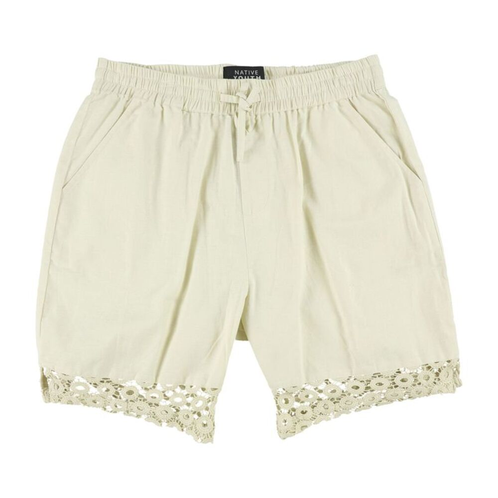NATIVE YOUTH Mens Crochet Casual Bermuda Shorts, NWT